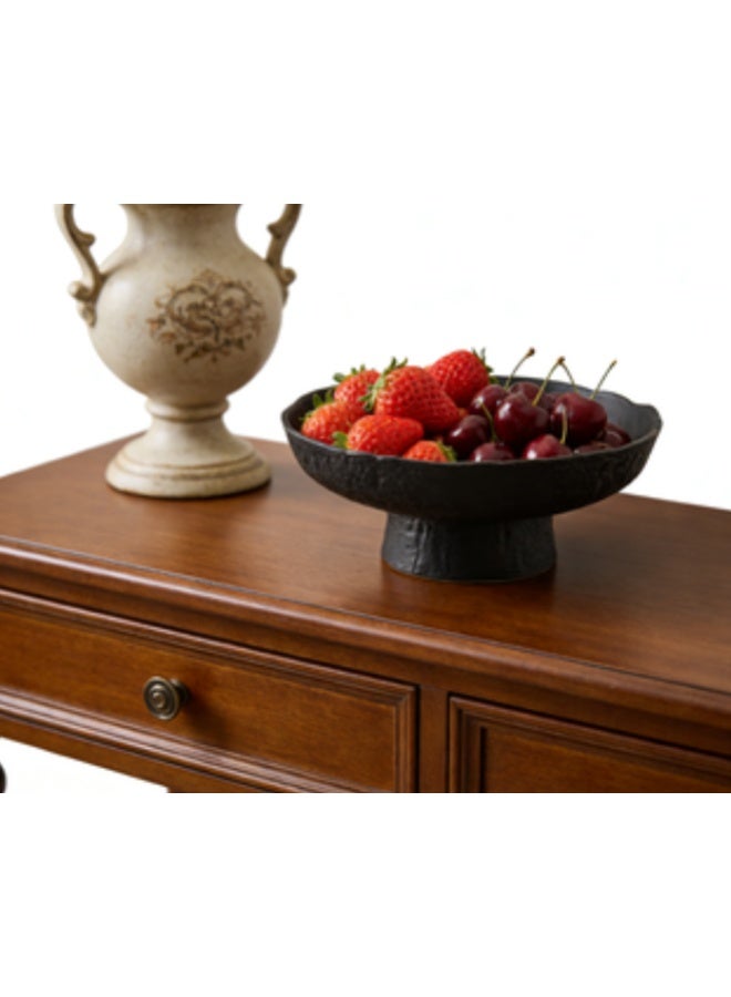 Arabest Large  Decorative Bowl,  Pedestal Bowl,  Decorative Bowls, Modern Fruit Bowl for Home Decor, Key Bowl, Candy Bowls, Smudge Bowls, Coffee Tables Centerpiece - Image 5